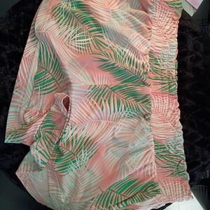 Tropical Pink and Green Shorts